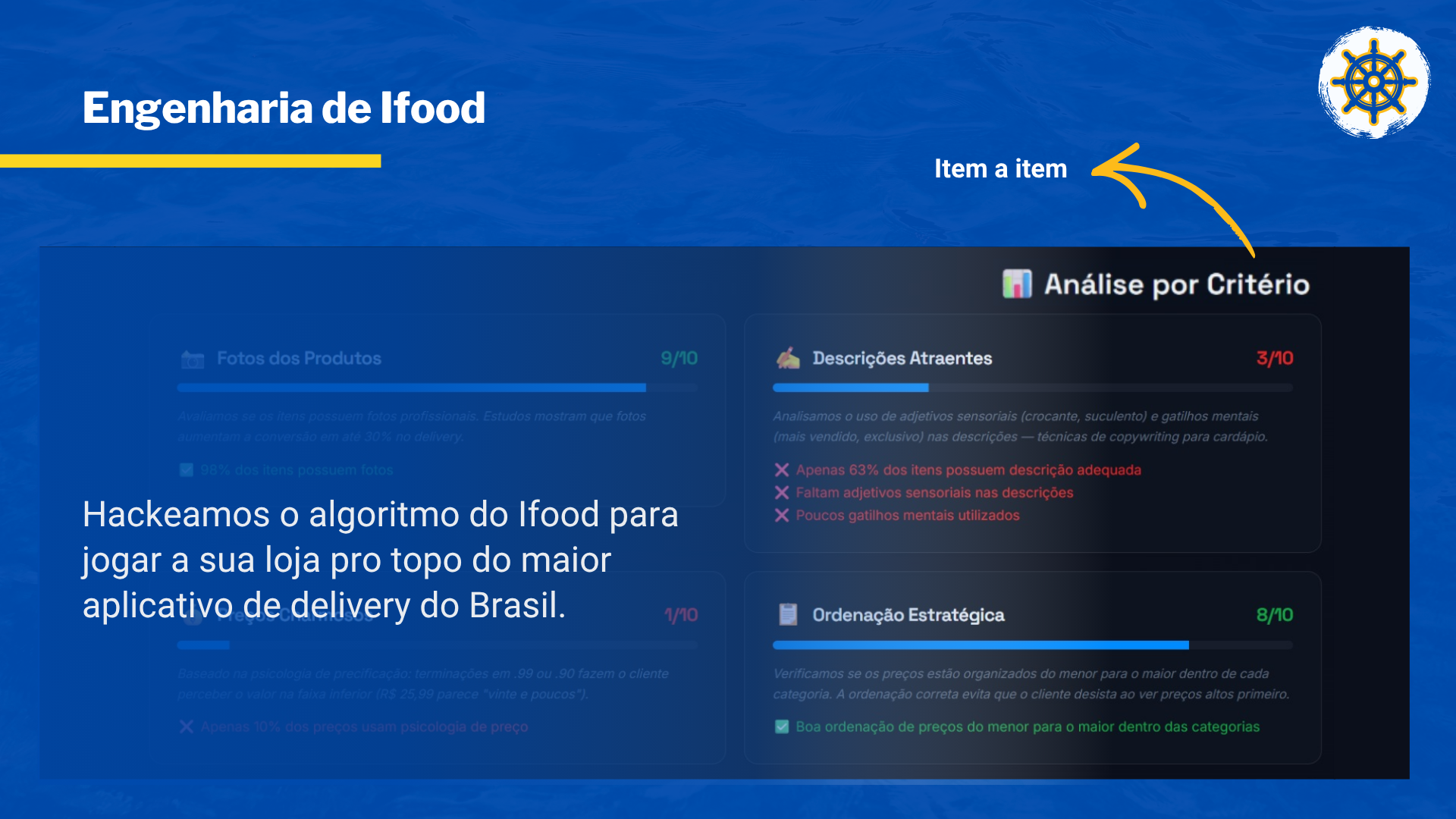 Hackeamos o algoritmo do Ifood para jogar a sua loja pro topo do maior aplicativo de delivery do Brasil.